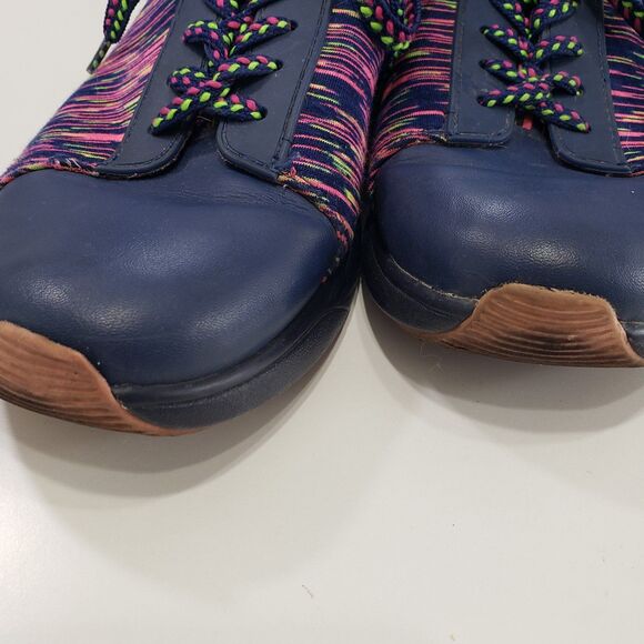 Alegria Traq Womans Blue and Pink Sneakers, Size 39 - Picture 8 of 11
